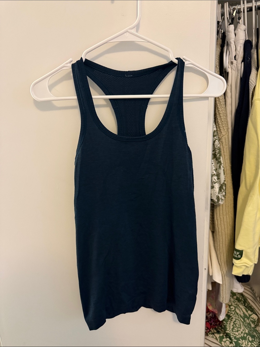 lululemon athletica Navy Racerback Tank Top
